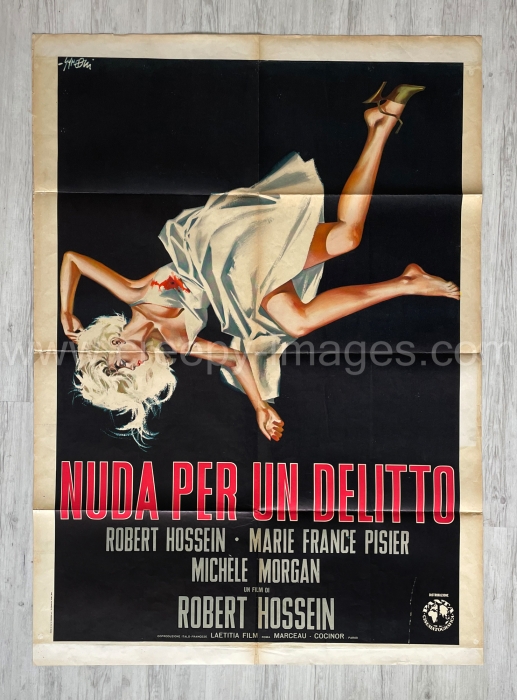 Das grausame Auge / Nuda per un delitto / Marked Eyes - Italienisches Due-Fogli (2F)
